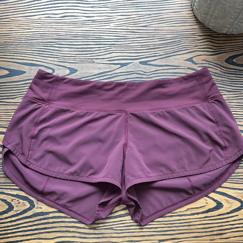 Lululemon Speed Up Lined Short 4"